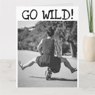 CARTE VINTAGE AMIE FUNNY ANNIVERTHDAY GREETING CARDS ELL