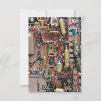 carte vintage ancienne école avec résistances