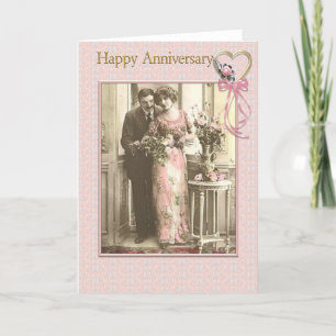 Carte Vintage anniversaire