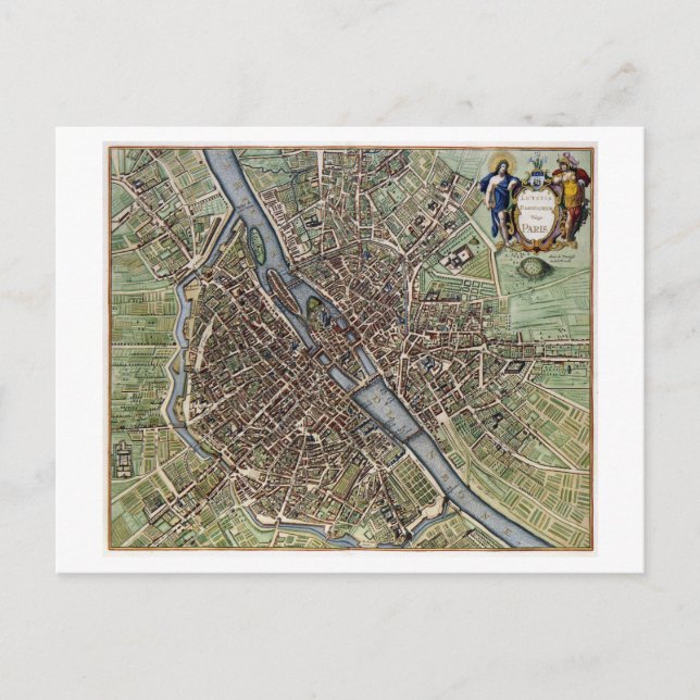 Carte vintage/Antique Paris Carte postale (Devant)