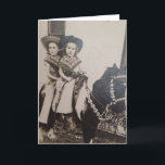 CARTE vintage BESTIE BFF GIRLFRIEND VOUS PERSONNAL<br><div class="desc">BESTIE GREETING CARTE</div>