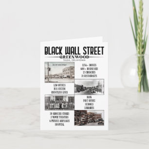 Carte Vintage Black Business Black History Mois Noir W