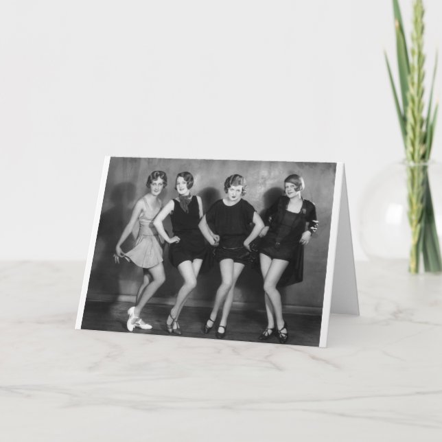 Carte Vintage - Bons amis, (Devant)