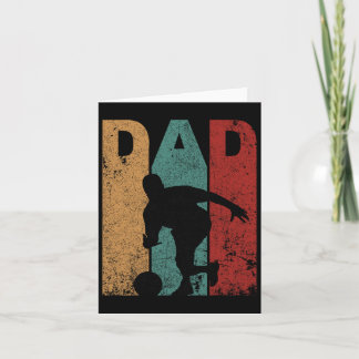 Carte Vintage Bowling papa Fête des pères Bowling père