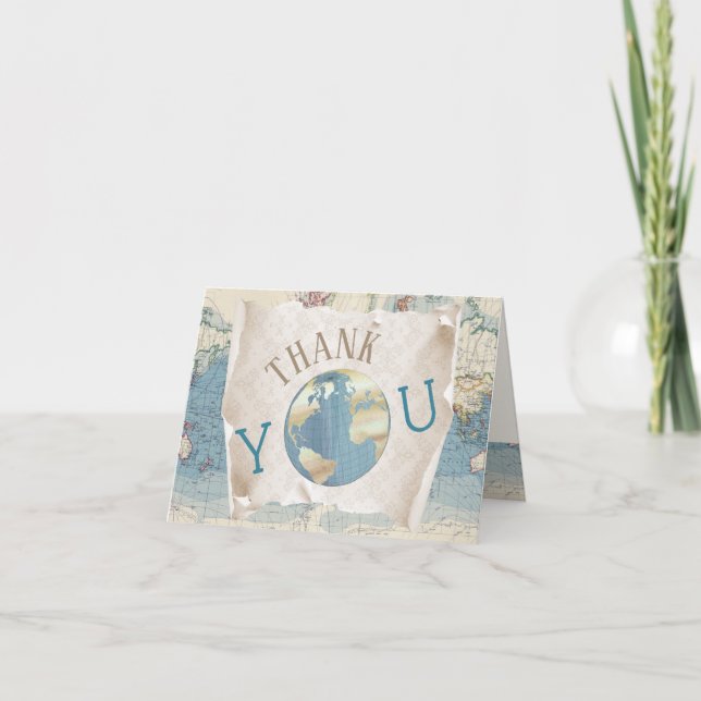 Carte vintage Carte Merci Cartes (Devant)