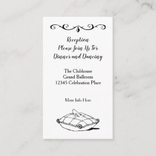 Carte vintage Cendrillon noir blanc