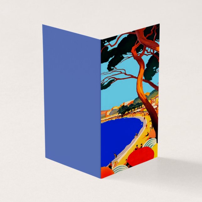 Carte vintage Côte d'Azur (Outside)