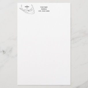 Carte Vintage de l'île Nantucket