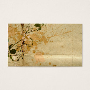 Carte vintage de profil
