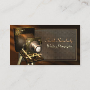 Carte vintage de profil d'appareil-photo