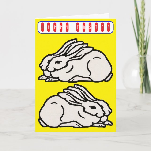 Carte Vintage Easter (Devant)