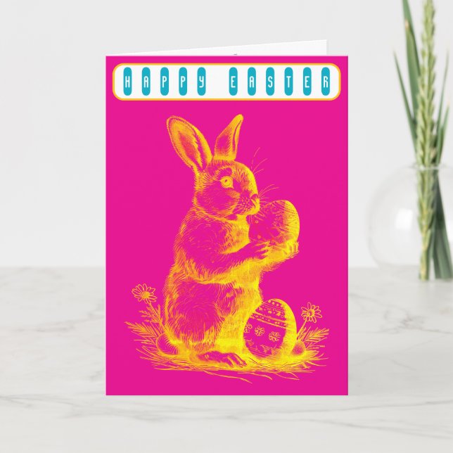 Carte Vintage Easter (Devant)