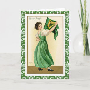 Carte Vintage Erin Go Bragh