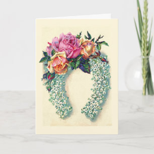 Carte Vintage Floral