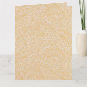 Carte Vintage Floral William Morris Willow Bough Yellow