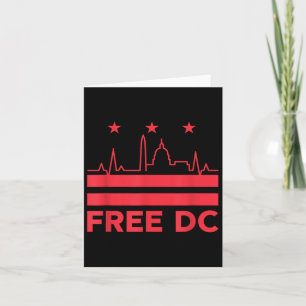Carte Vintage Free Dc Washington Retro Protect Home Rule