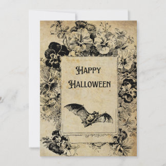Carte vintage Halloween
