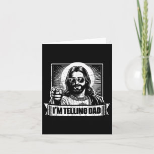 Carte Vintage Je Dis à Papa Jésus Religieux Chrétien H