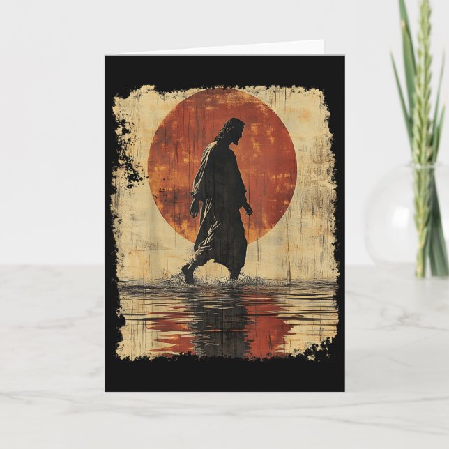 Carte Vintage Jesus Christ Clothing  (Devant)