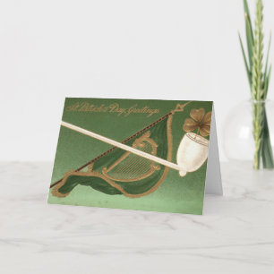 Carte vintage Jour de la Saint Patrick