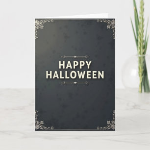 Carte vintage Joyeux Halloween