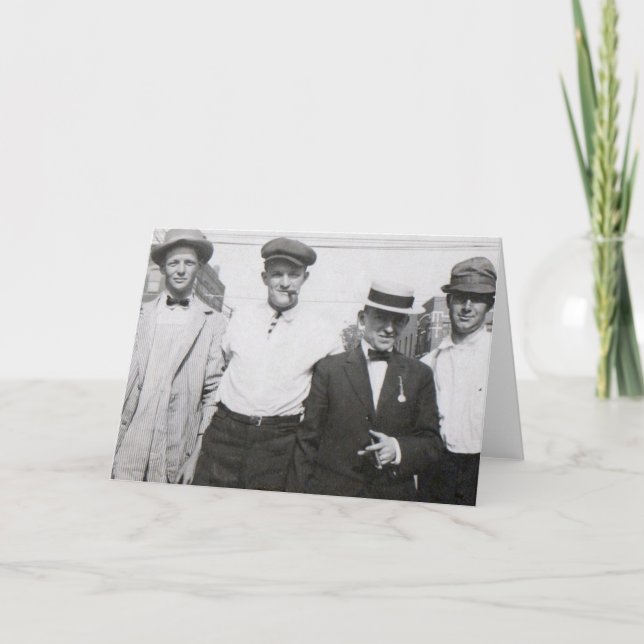 Carte Vintage Kansas City Immigrants 1909 (Devant)