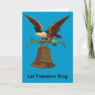 Carte Vintage Laisser la liberté