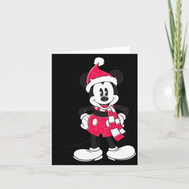 Carte Vintage Mickey Festive Fun  (Devant)