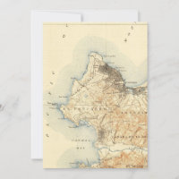Carte Vintage Monterey Carmel-by-the-Sea Californi