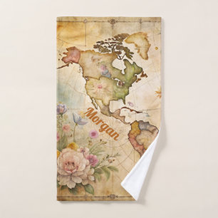 Carte Vintage personnalisée