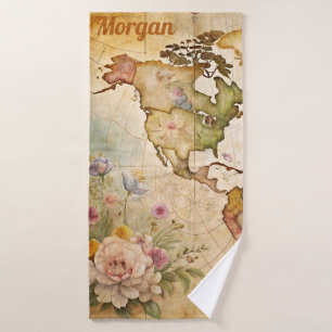 Carte Vintage personnalisée