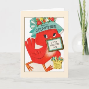 Carte vintage pour la fête des mères pour la mère