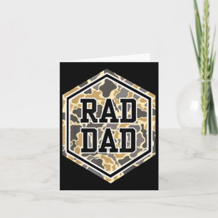 Carte Vintage Rad Camo Papa Papa Papa Papa Papa Papa Bon