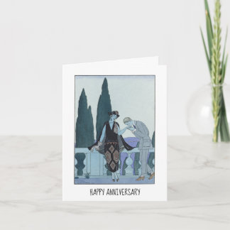 Carte Vintage Retro Barbier Élégant bon anniversaire