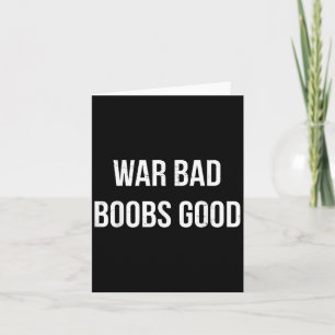 Carte Vintage Retro War Mauvais S Bon Drôle Dire Citatio