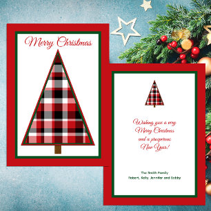 Carte vintage Rouge Plaid Non Photo Appartement de