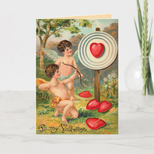Carte vintage Saint-Valentin