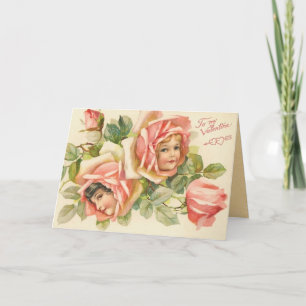 Carte vintage Saint-Valentin