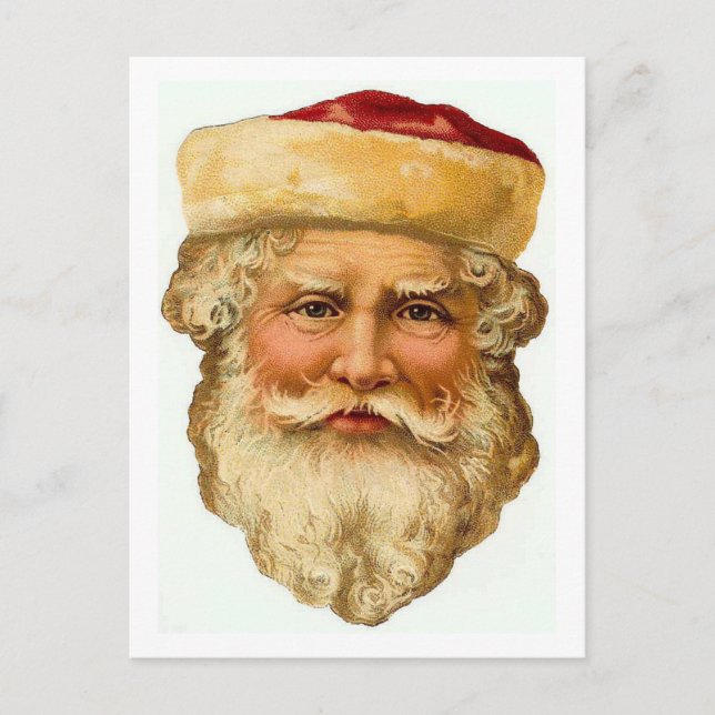 Carte Vintage Santa Claus (Devant)