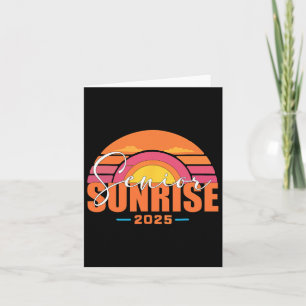 Carte Vintage Senior Sunrise 2025 Seniors Of Cl Graduati