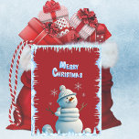Carte Vintage Snowman Frosty Cheer Holiday<br><div class="desc">Faites passer la joie des vacances avec notre Carte de Vacances Gourmande Snowman Vintage Cute. Cette charmante carte présente un ravissant bonhomme de neige, qui rappelle les modèles de vacances classiques. Le bonhomme de neige, orné d'un casquette et d'une écharpe blancs, se dresse contre un riche arrière - plan rouge...</div>