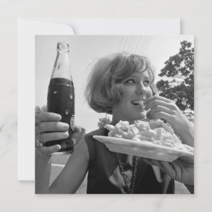 Carte vintage "Summer Fun" Flat Note