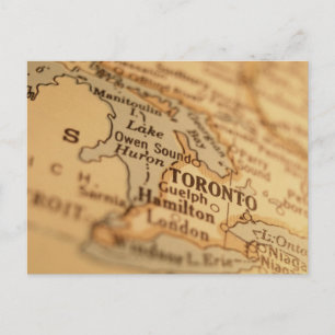 Carte Vintage TORONTO