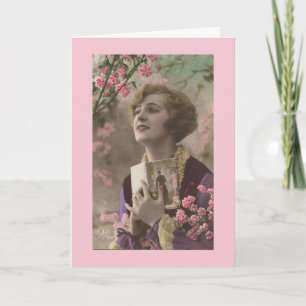 Carte Vintage - Un Conte De Fée Se Terminant,