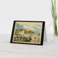 Vintage voyage d'Ibiza Espagne