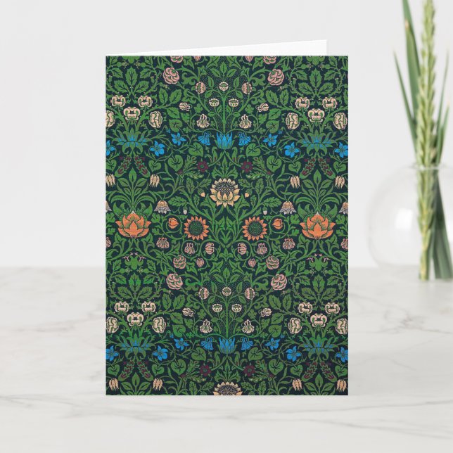 Carte Violet et Columbine, William Morris (Devant)