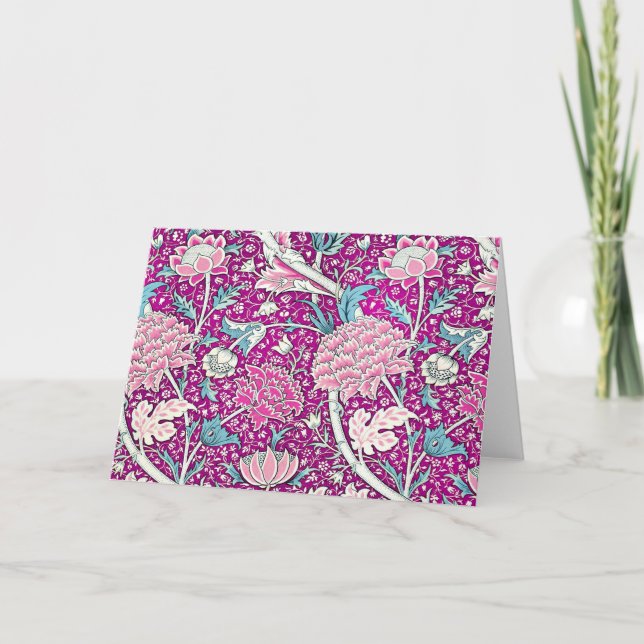 Carte Violettes vintages en fleurs (Devant)