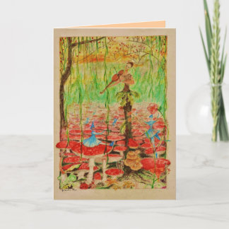 Carte Violoniste october