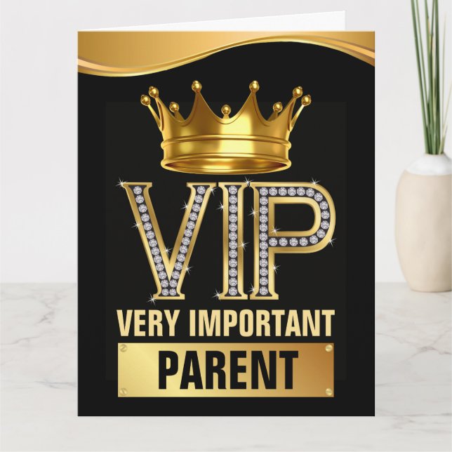 CARTE VIP PARENT (Devant)