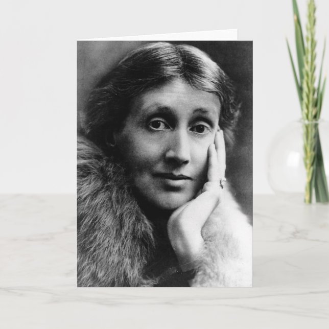 Carte Virginia Woolf Portrait (Devant)